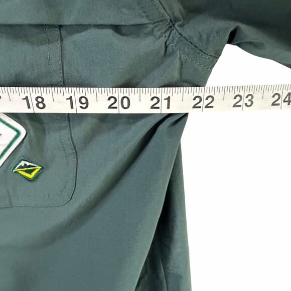 Boy Scouts of America BSA Venturing Shirt M Green Sewn Patches Explorer Summit - Picture 8 of 14